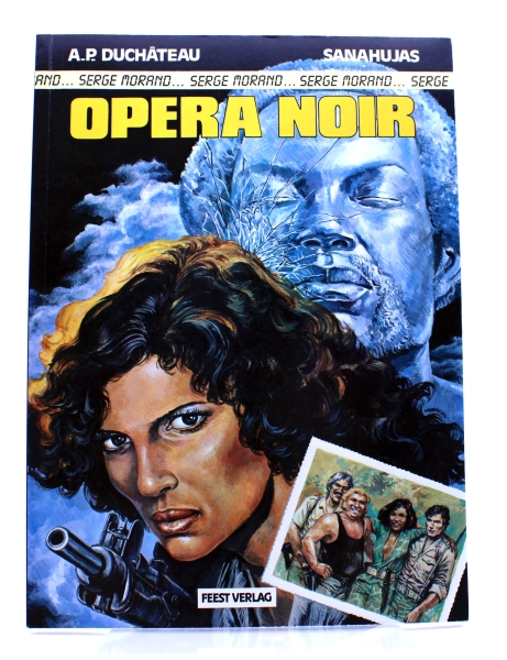 Serge Morand Comic Album Nr. 2: Opera Noir von Rainer Feest Verlag